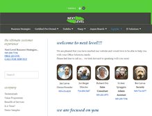 Tablet Screenshot of nextlevelbsi.com